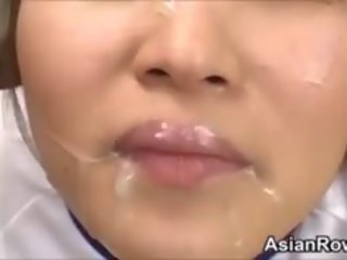 Ugly asiatiskapojke flicka blir misshandlade och satsen på