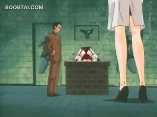 Sex väzeň anime dievča dostane pička trela v spodná bielizeň