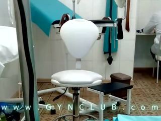 Orgazm on gyno chair